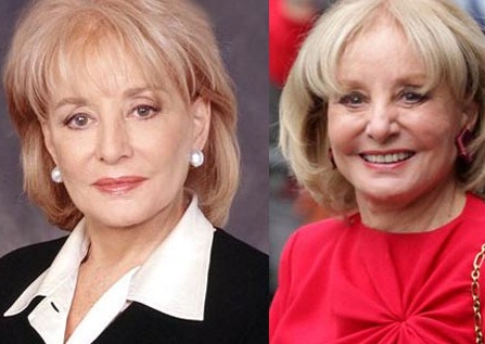 Barbara Walters Young, Plastic Surgery and Dead